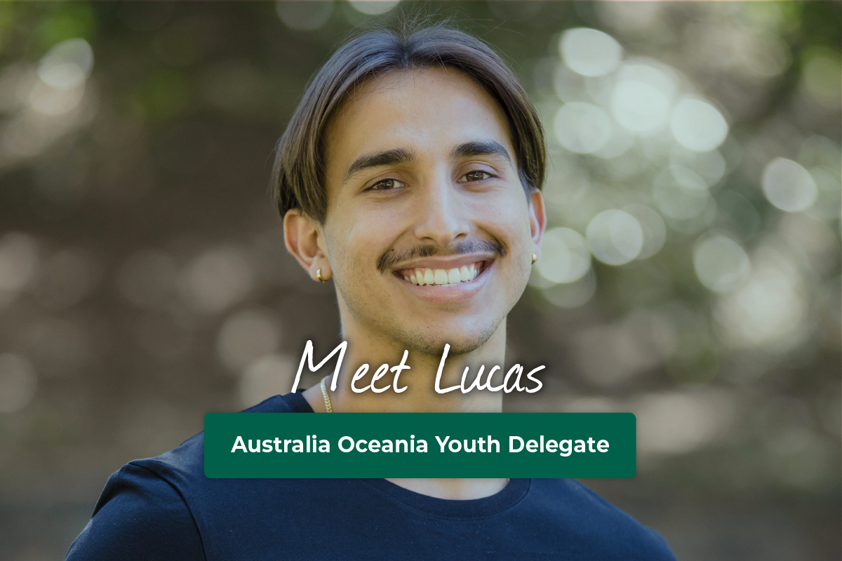 Lucas Australia Oceania Youth Delegate