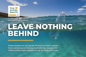 Leave Nothing Behind: Plastic water Bottles